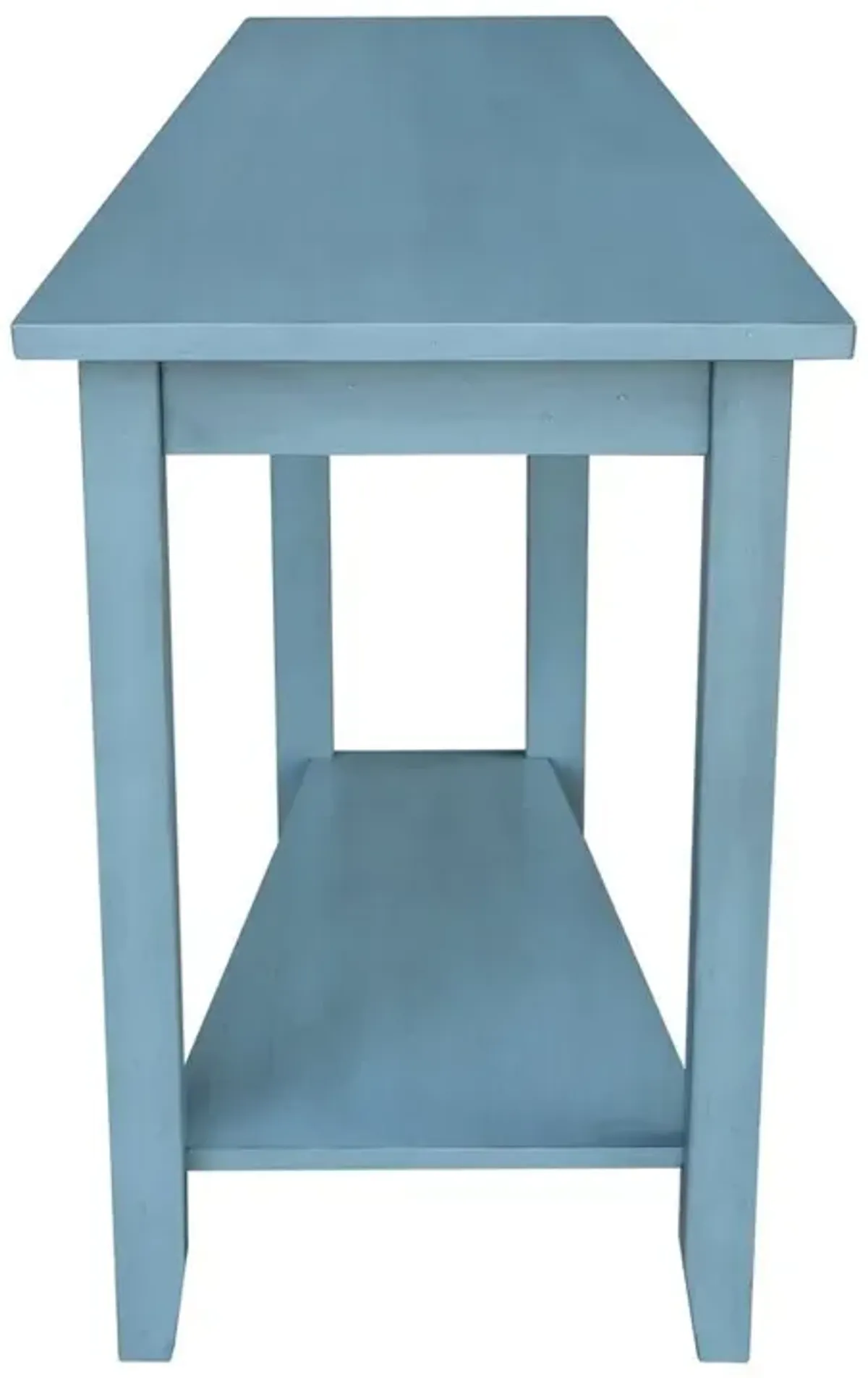 John Thomas Destinations Keystone Accent Table in Ocean Blue