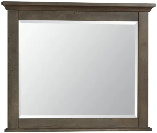 Vaughan-Bassett Carlisle Dark Sable Landscape Mirror