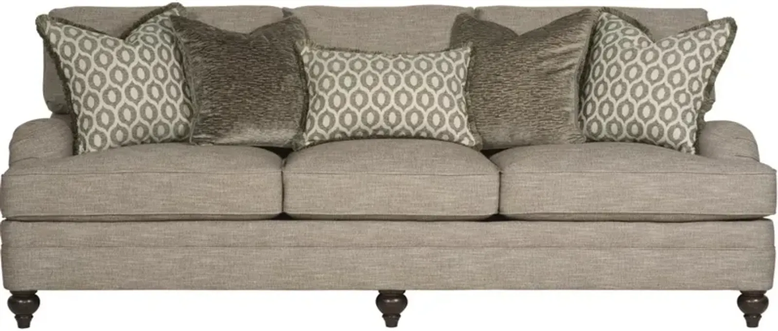 Bernhardt Tarleton Plush Fabric Sofa