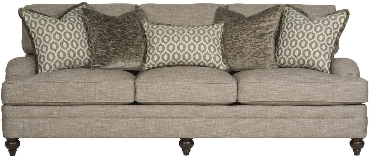 TARLETON PLUSH FABRIC SOFA