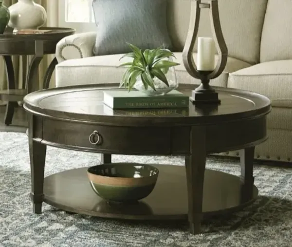 Hammary Sunset Valley Round Cocktail Table