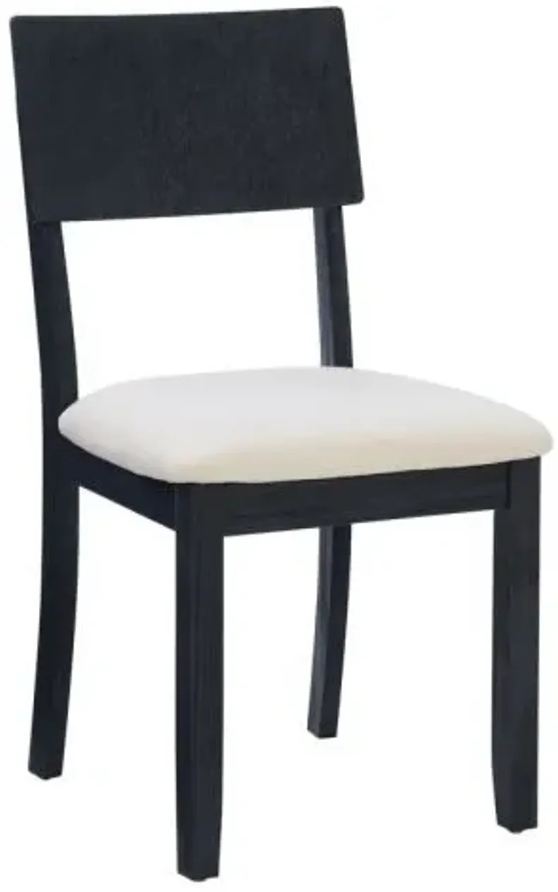 JORISSEN DINING CHAIR - DARK CHARCOAL