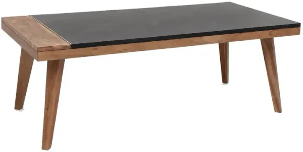 Steve Silver Caspian Cocktail Table In Natural Matte