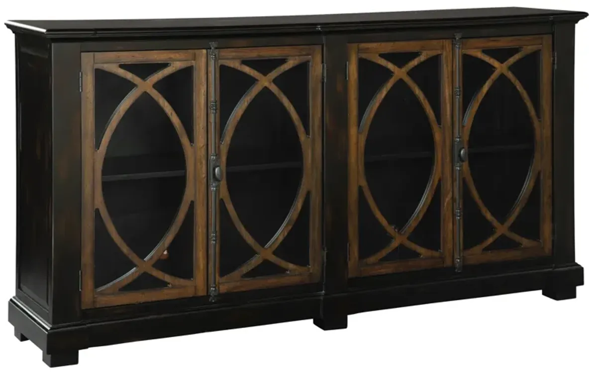 Entertainment Console - Mahogany Veneers & Solids - Special Reserve