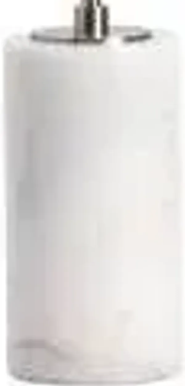 Crestview Jenna Natural White Table Lamp