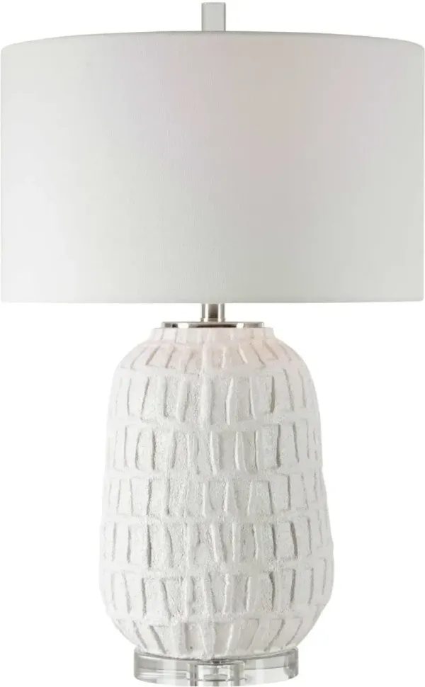 Uttermost Caelina White Table Lamp