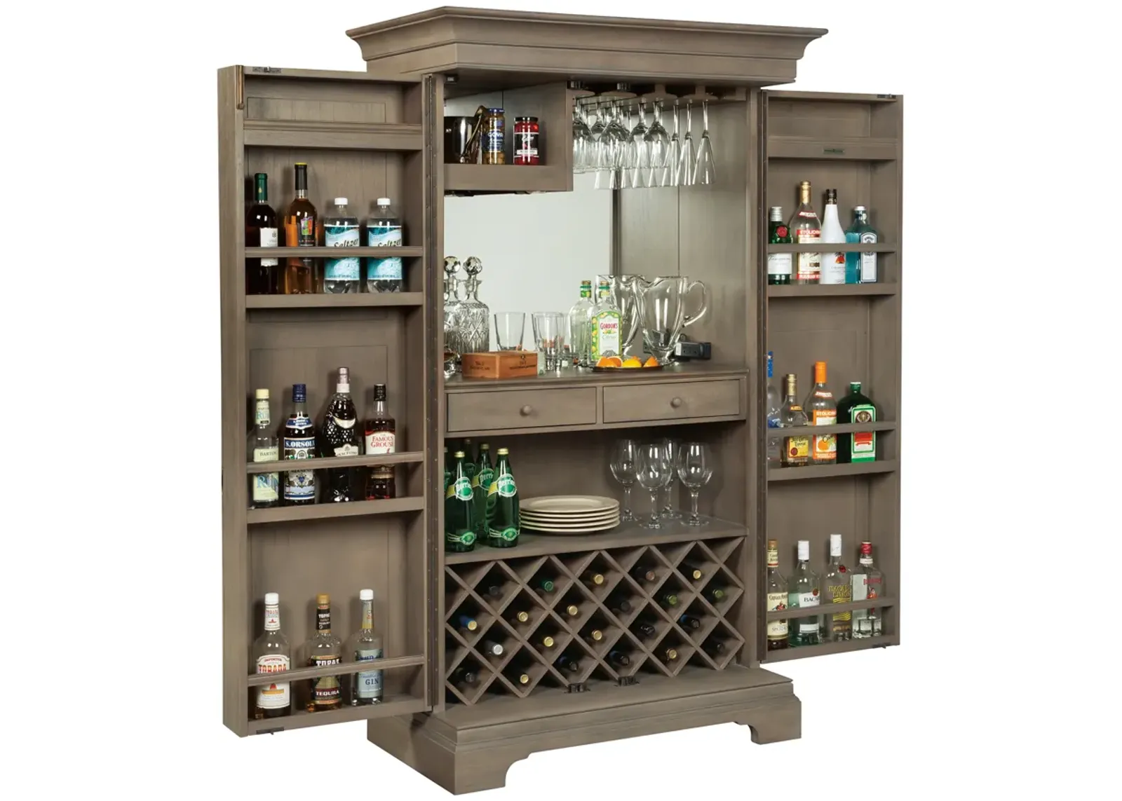 Howard Miller Passport Wine & Bar Cabinet