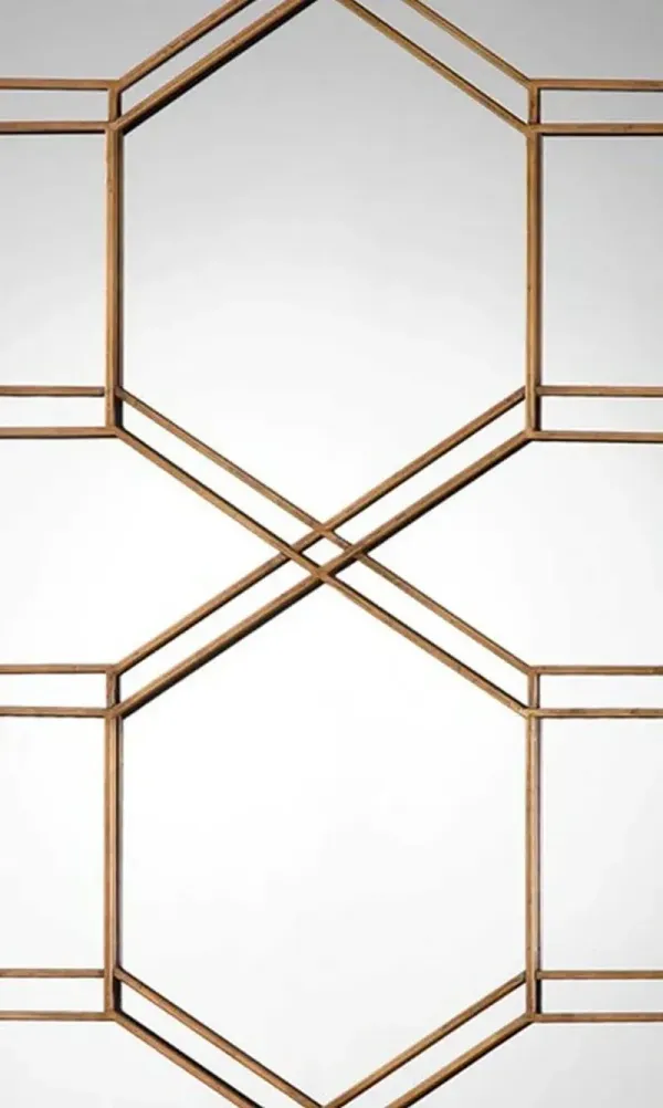 Uttermost Kennis Gold Leaf Leaner Mirror