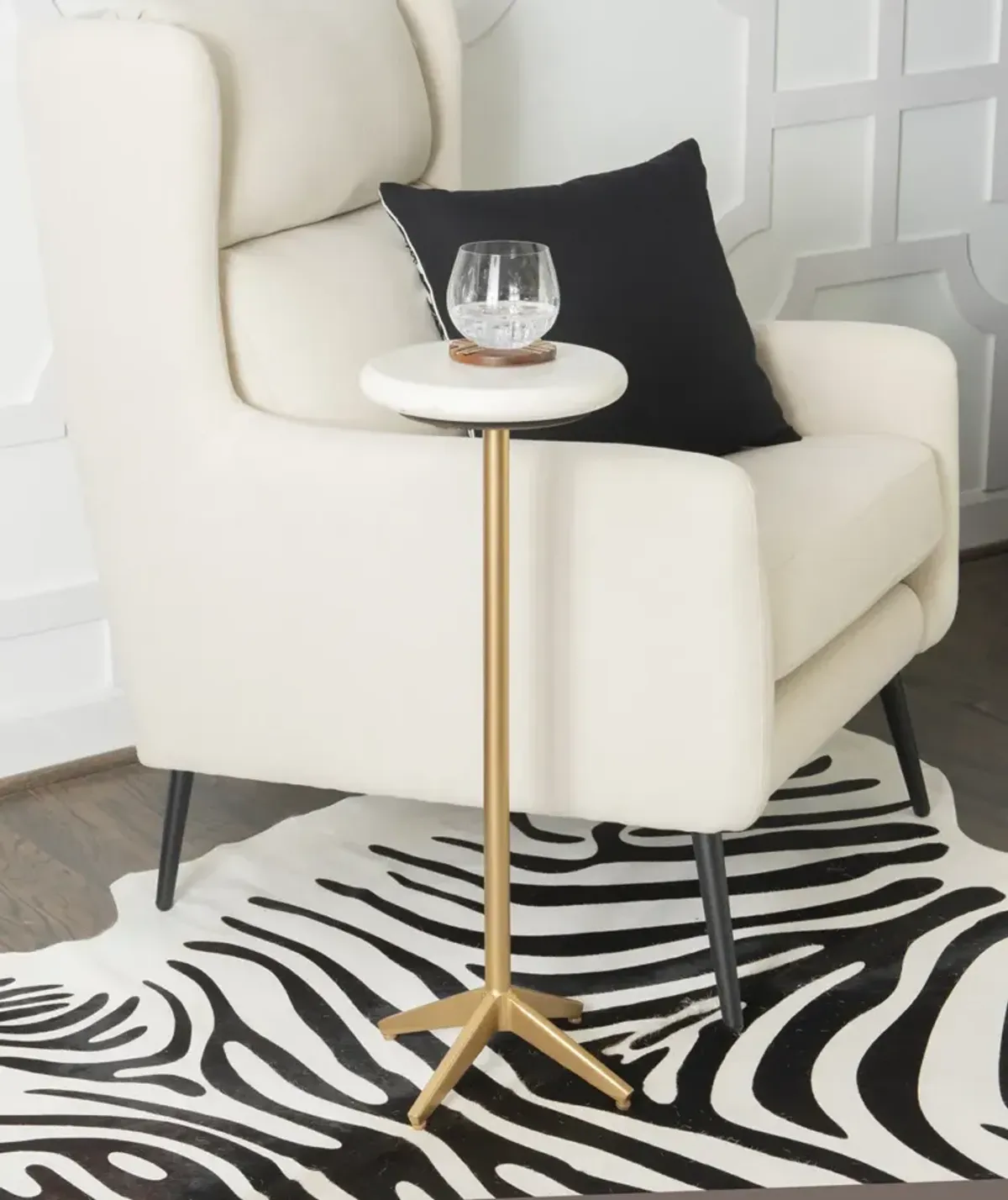 Powell Esmee Drink Side Table