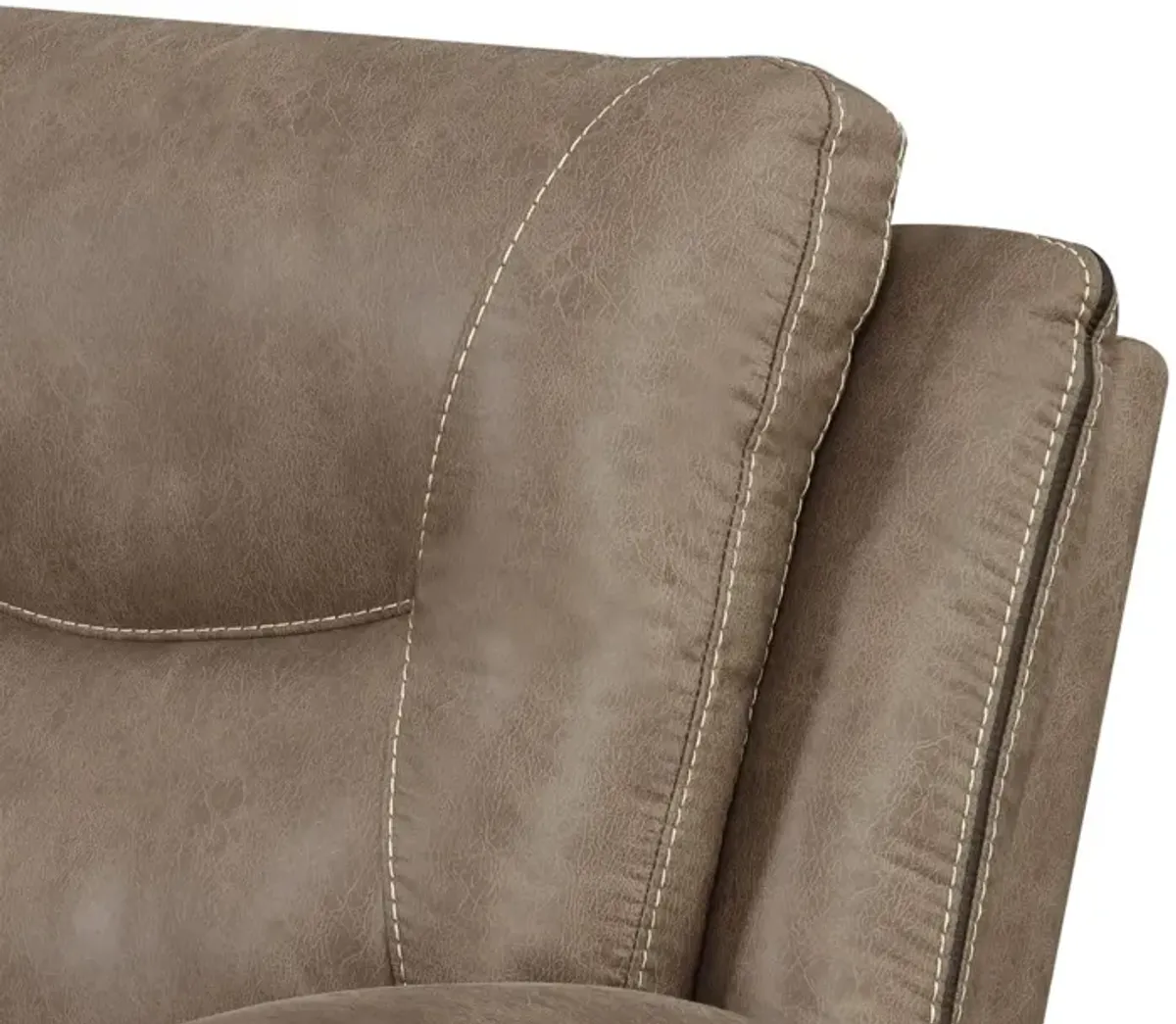 Steve Silver Isabella Manual Reclining Sofa Sand