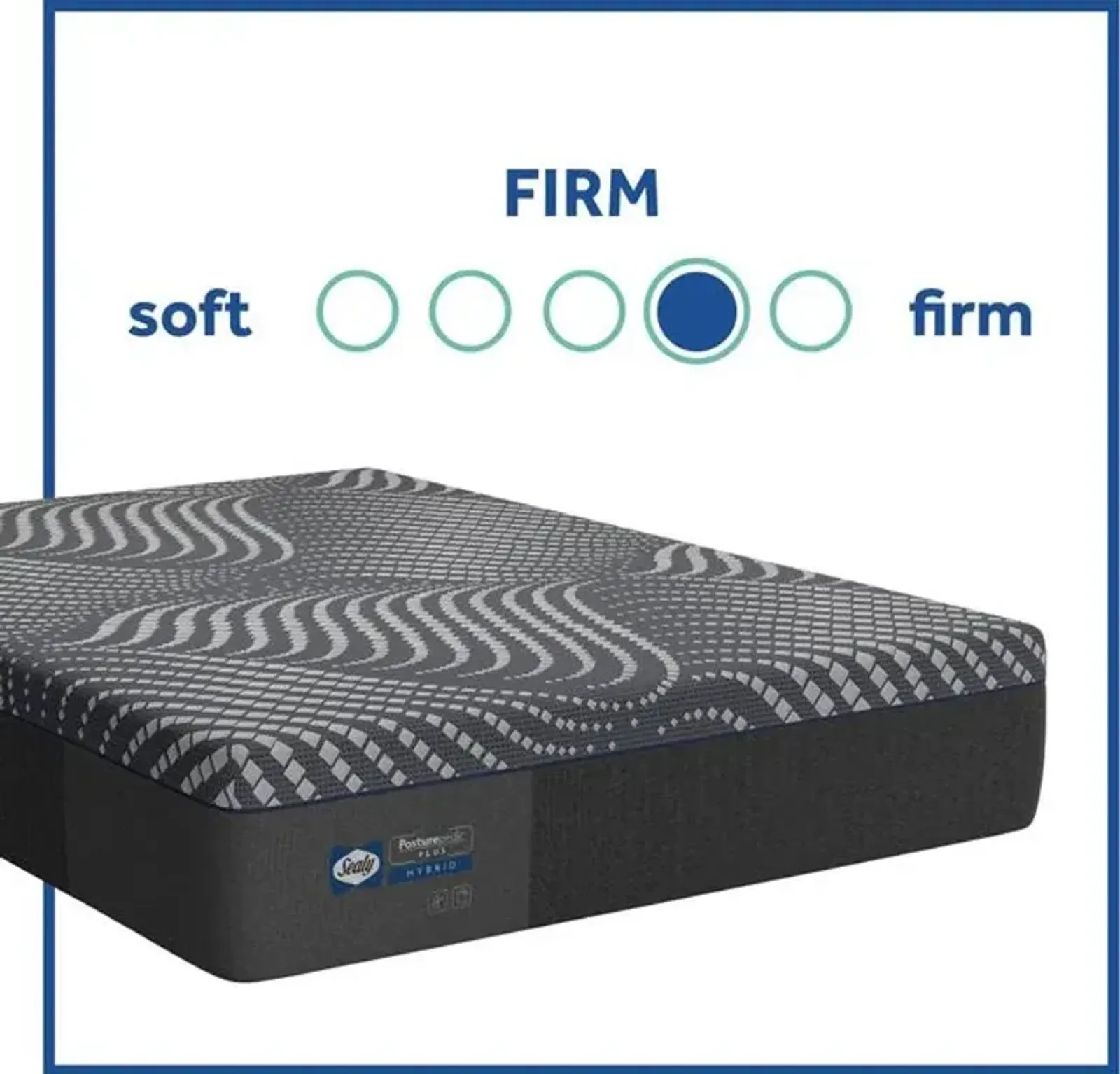 Sealy Brenham Full Firm Hybrid Mattress