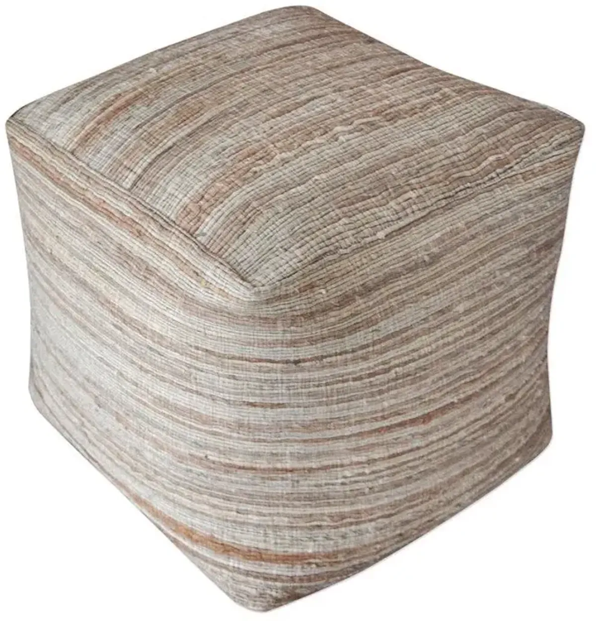 Uttermost Shiro Beige Pouf