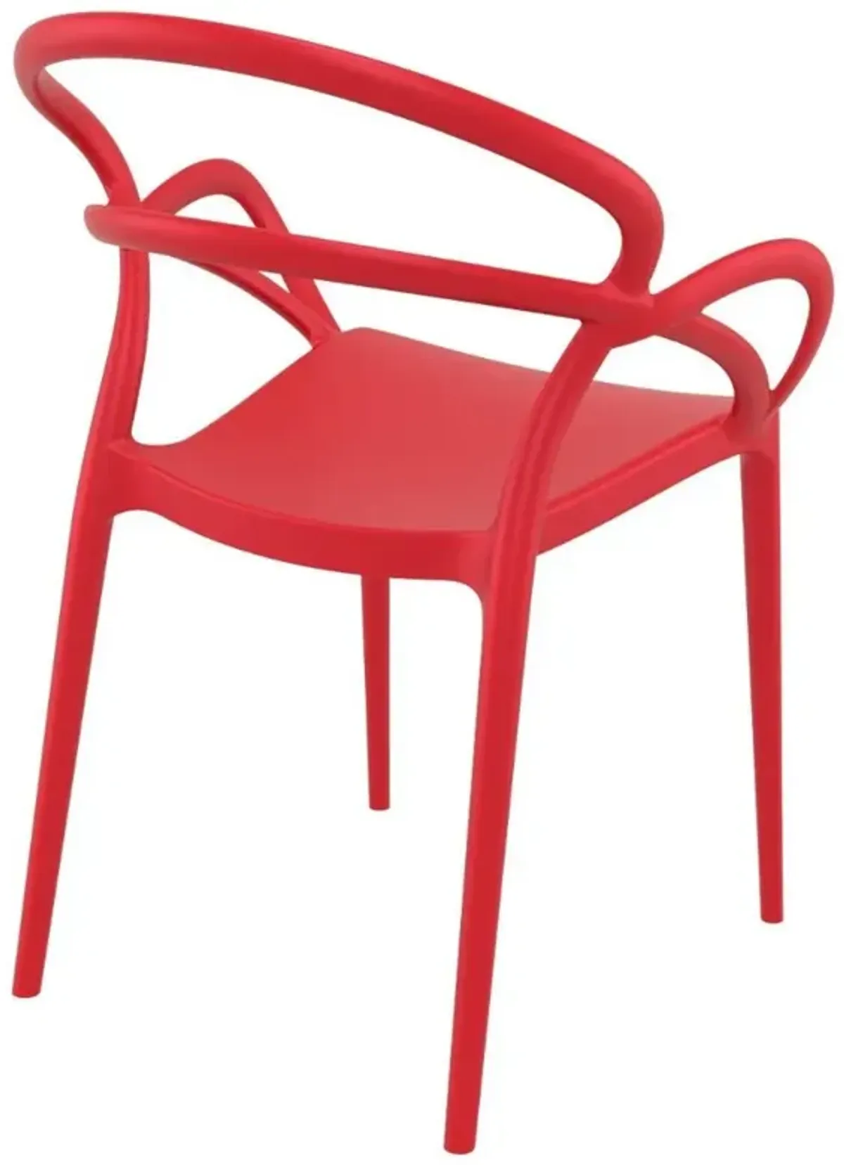 Compamia Mila Dining Arm Chair Red