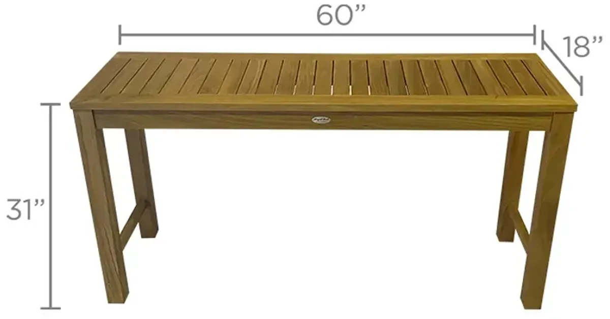 Royal Teak Admiral Outdoor Console Table