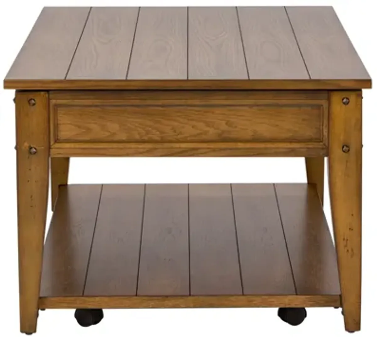 Liberty Furniture Lake House Oak Lift-Top Cocktail Table