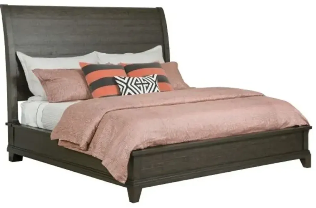 Kincaid King Eastburn Sleigh Complete Bed