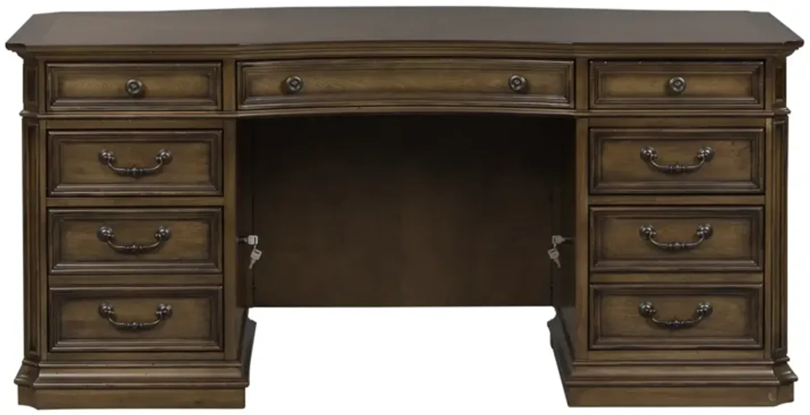 Liberty Furniture Amelia Antique Toffee Junior Executive Desk