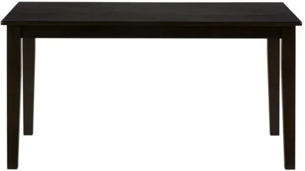 Jofran Simplicity Rectangle Dining Table Espresso