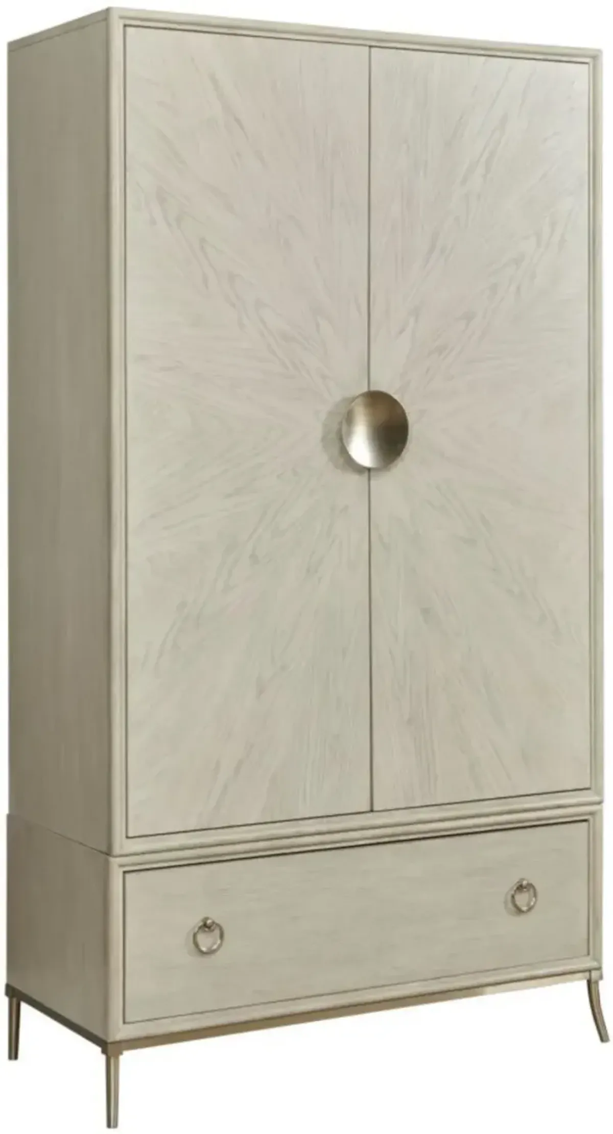 American Drew Lenox Oak Veneer Astral Armoire