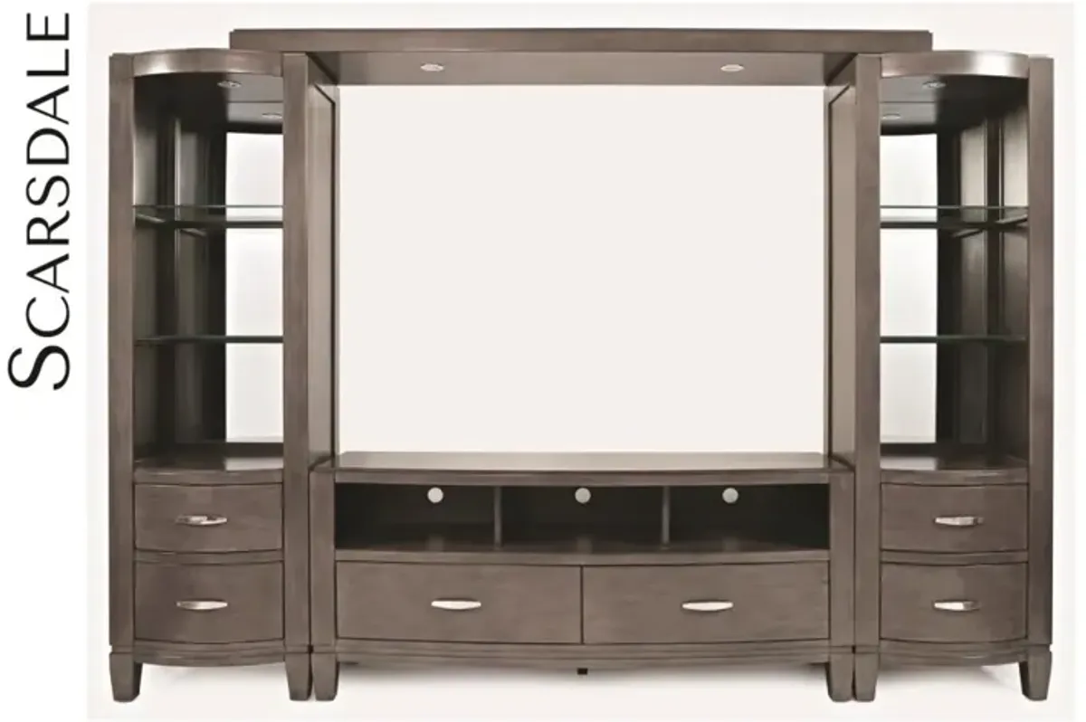 Jofran Scarsdale 70 Inch Media Entertainment TV Stand