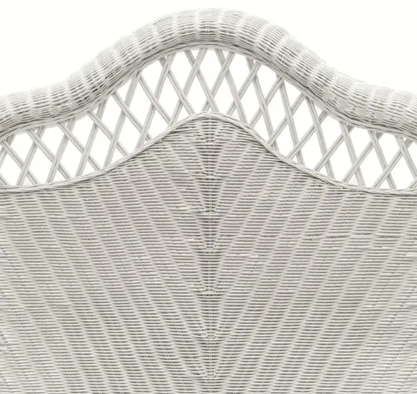 Seawinds Santa Cruz White Finish Queen Headboard