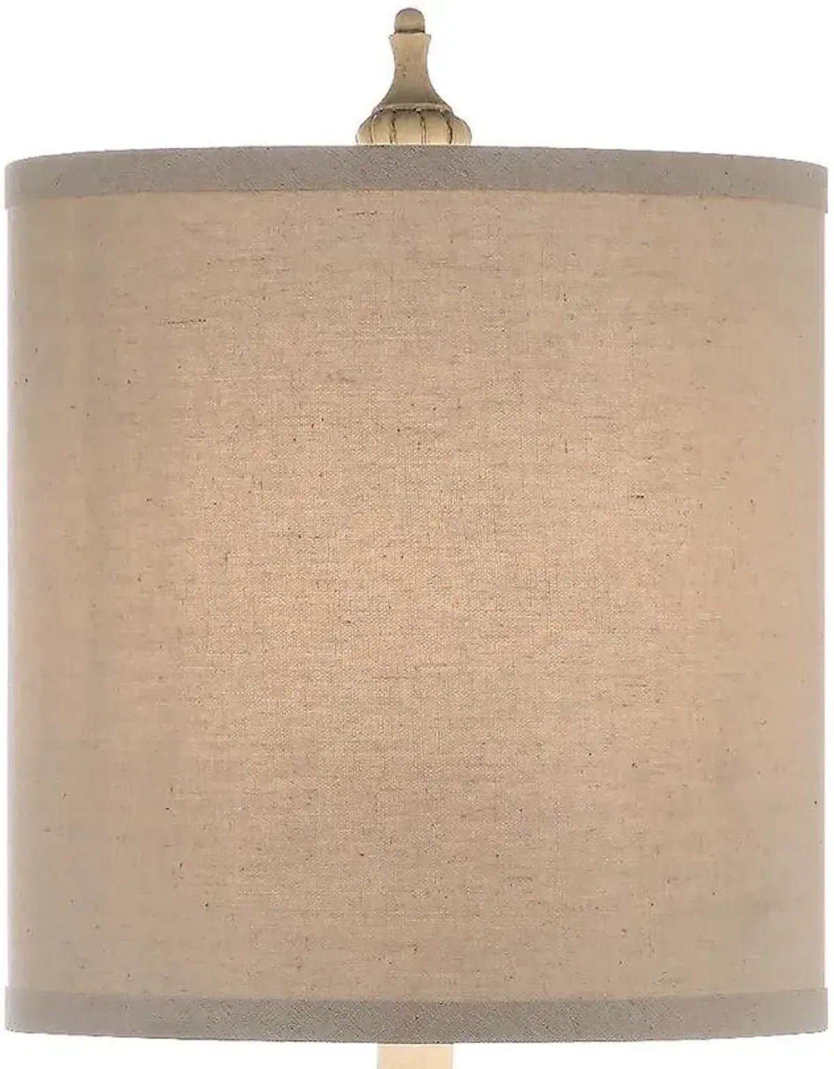 Crestview Turner Grey Wash Table Lamp