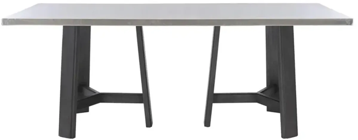 Bernhardt Harding Glacier White Dining Table