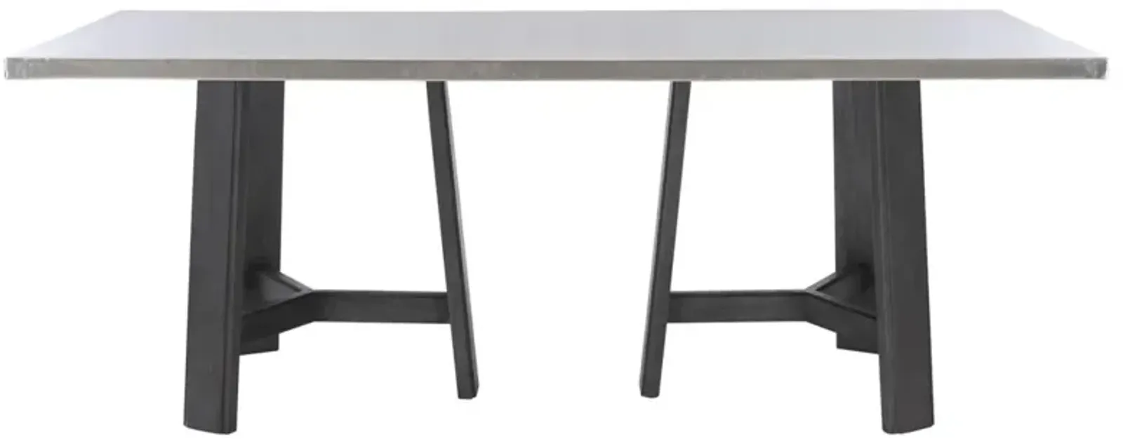 Bernhardt Harding Glacier White Dining Table