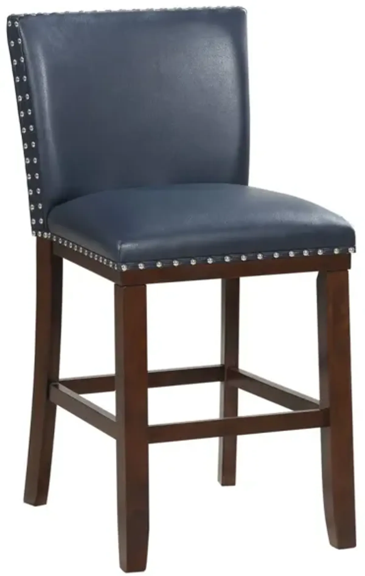 Steve Silver Tiffany Navy Kd Counter Chair