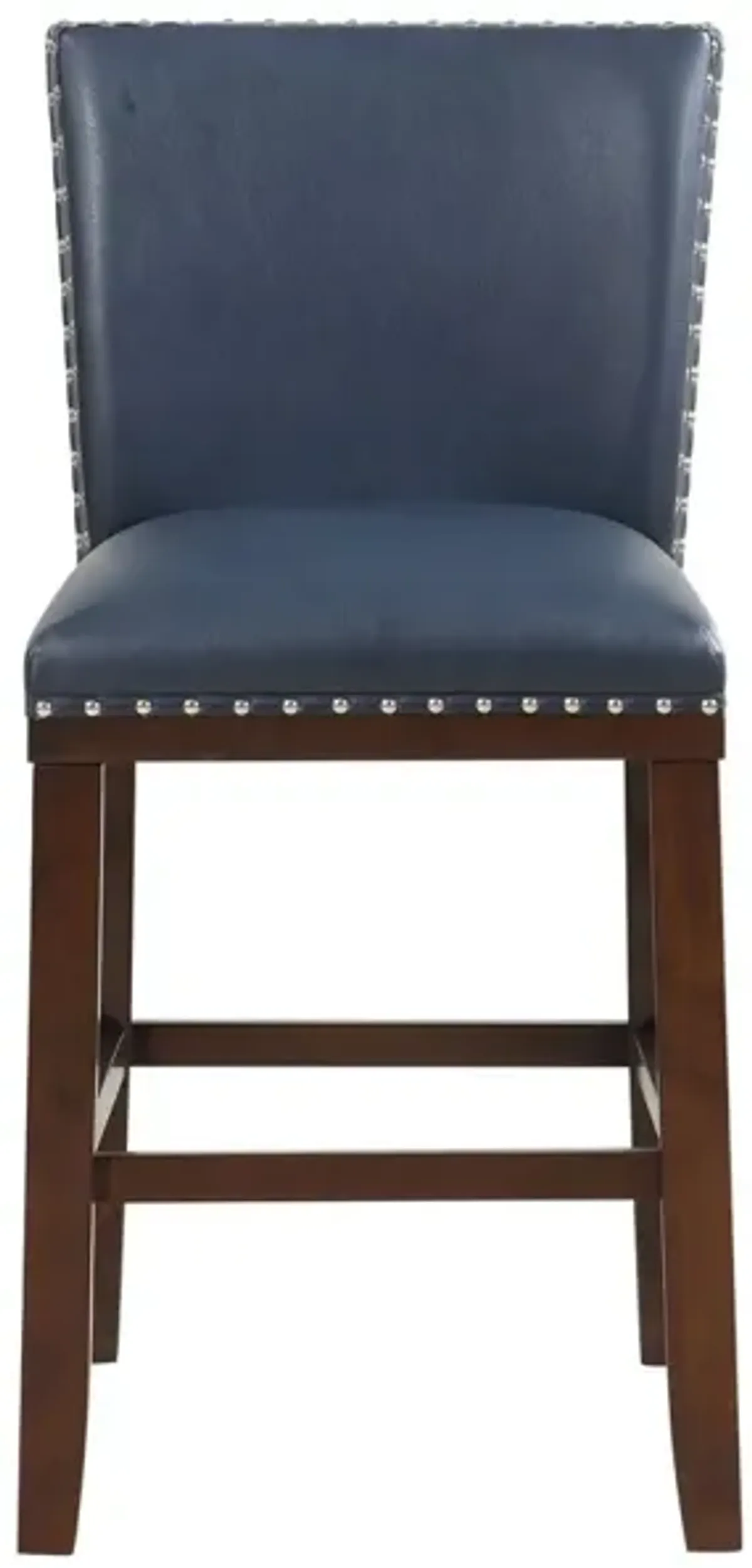 Steve Silver Tiffany Navy Kd Counter Chair