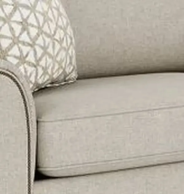 Flexsteel Preston Silver Driftwood Oversized Chair & a Half