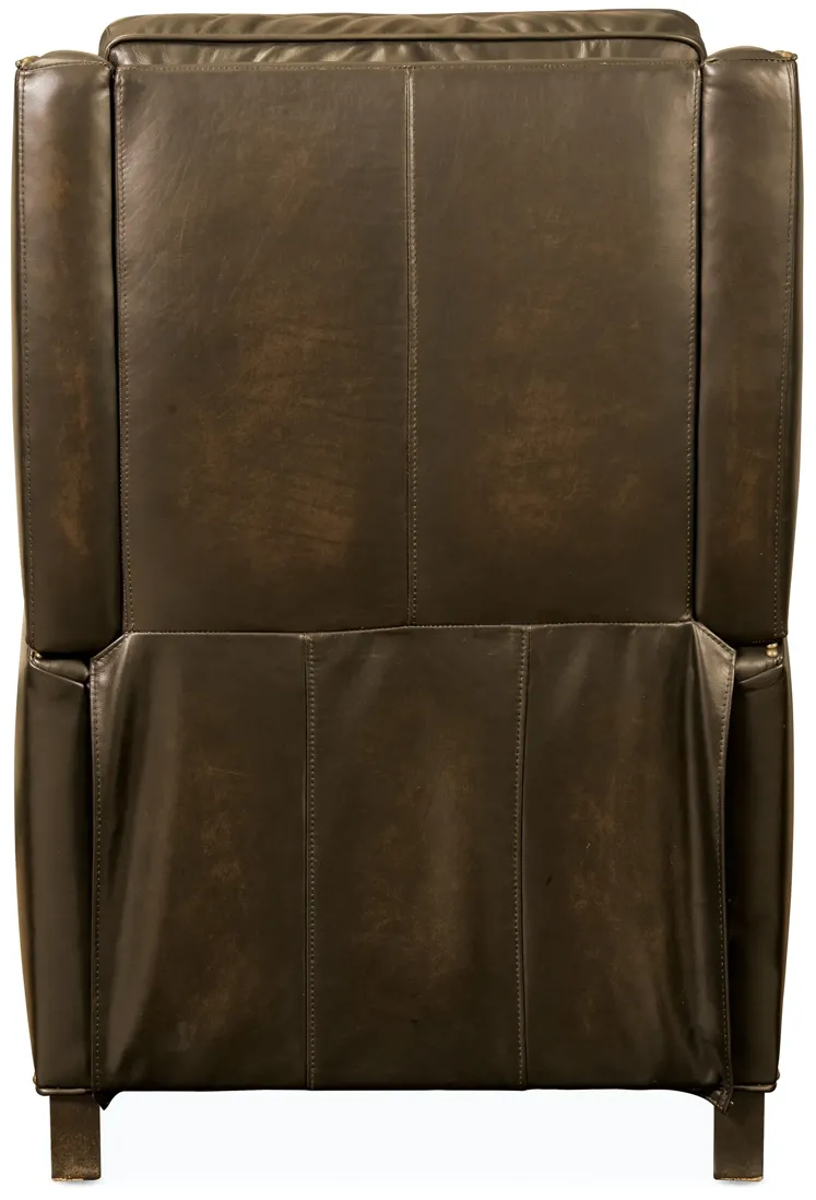 KERLEY SARZANA FORTRESS MANUAL PUSH BACK LEATHER RECLINER CHAIR