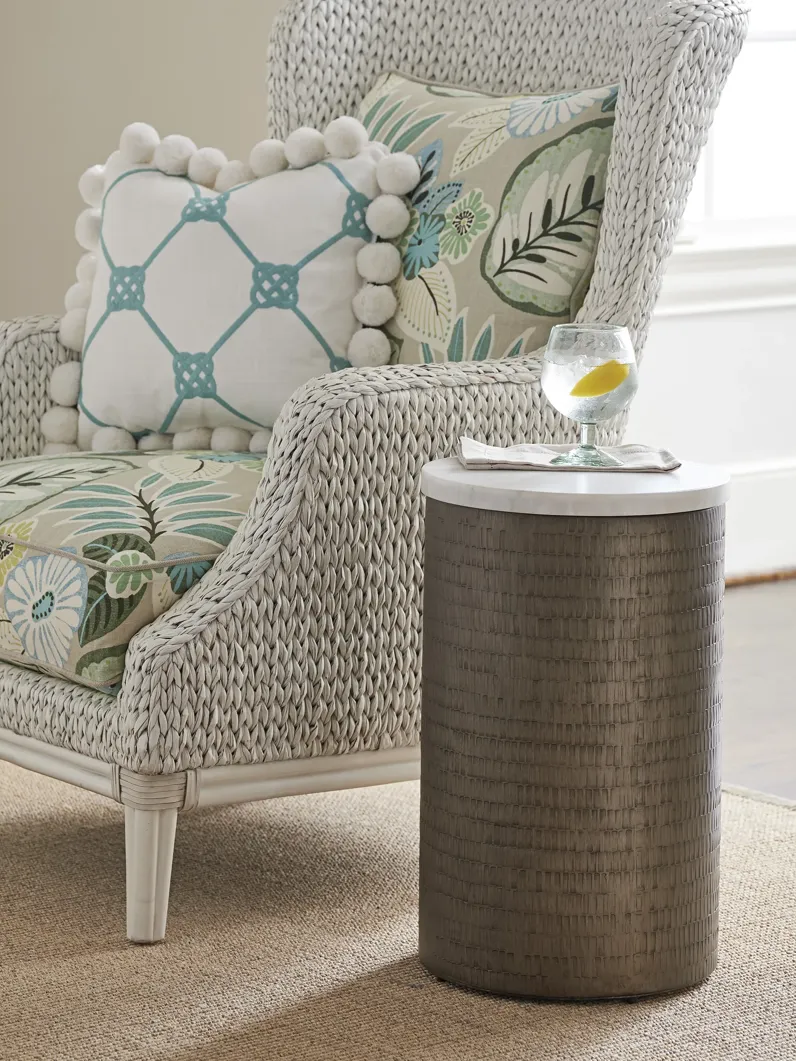 TURNBERRY ROUND CHAIRSIDE TABLE