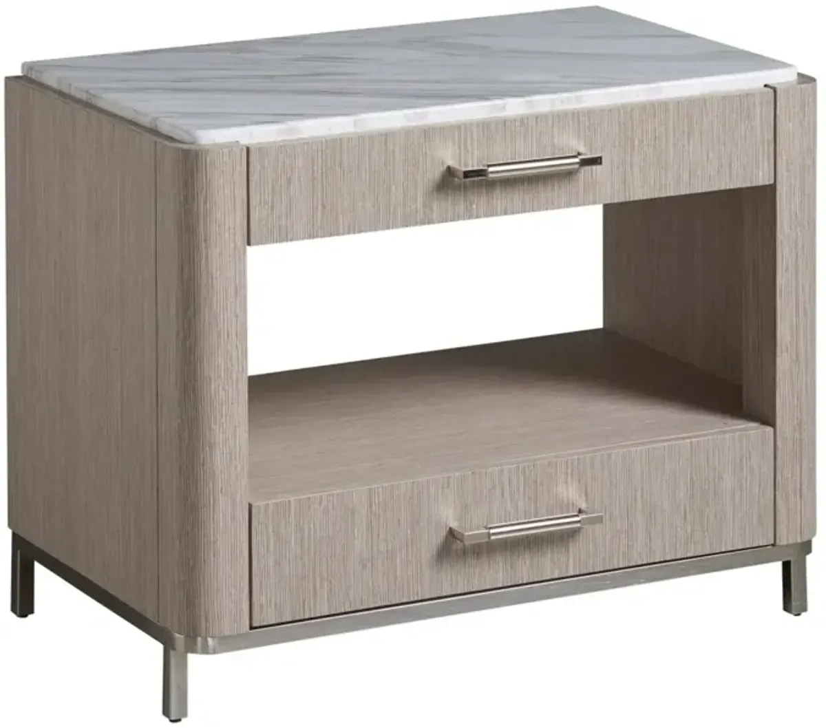 Universal Modern Soren Pumice Nightstand