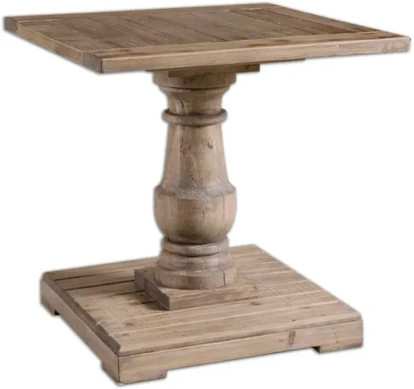 Uttermost Stratford Stony Gray End Table