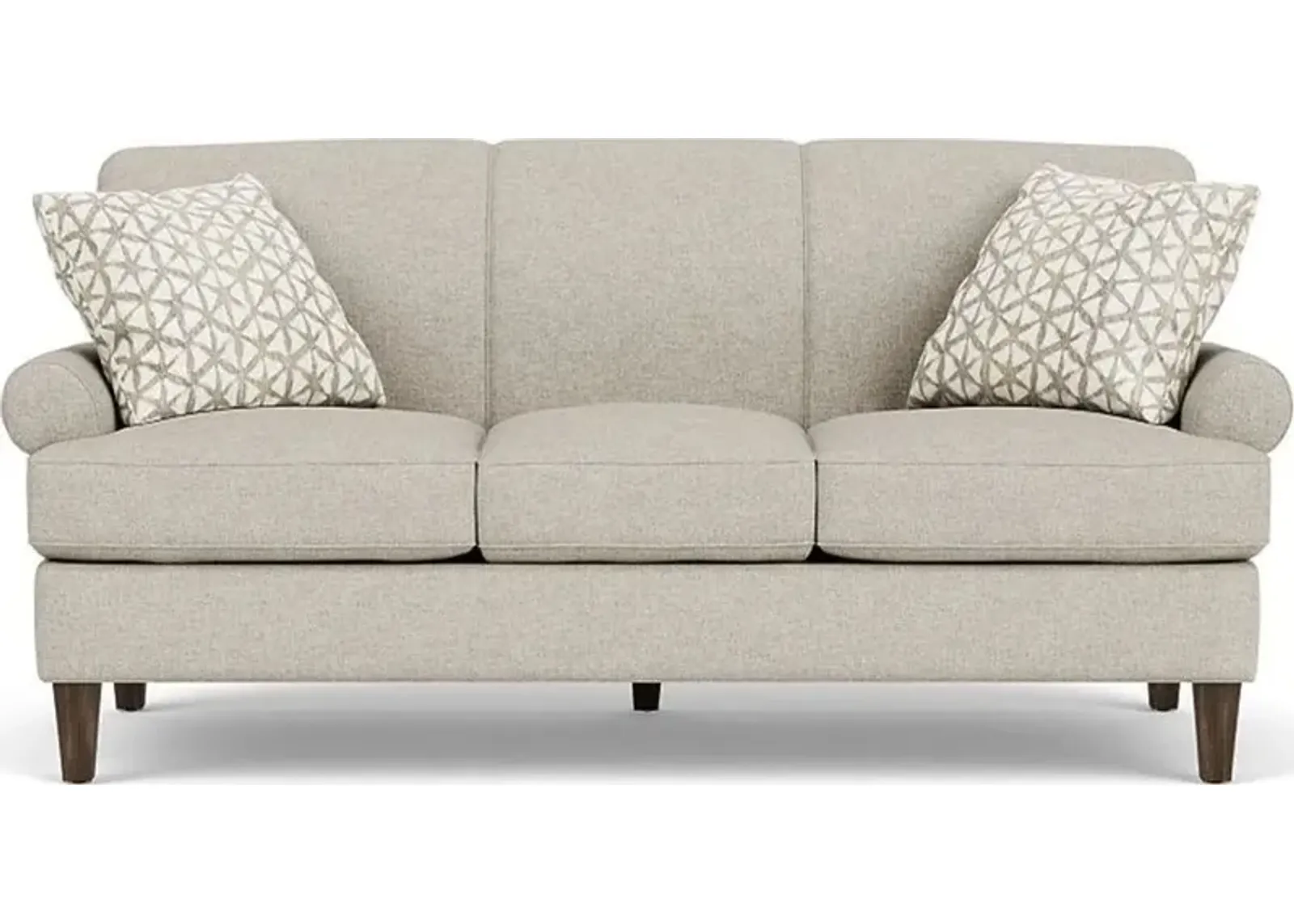 Flexsteel Venture Silver Driftwood Sofa