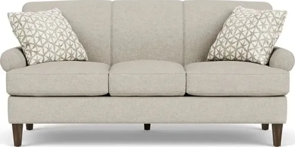 Flexsteel Venture Silver Driftwood Sofa
