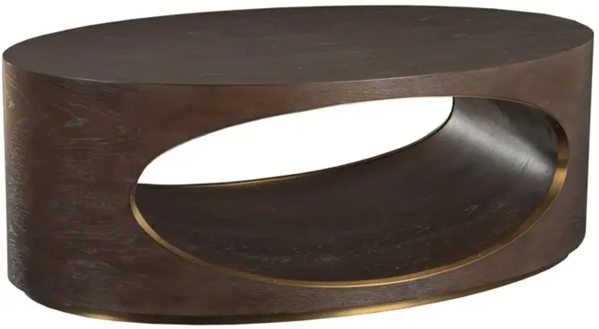 Artistica Home by Lexington Verbatim Oval Cocktail Table Verbatim