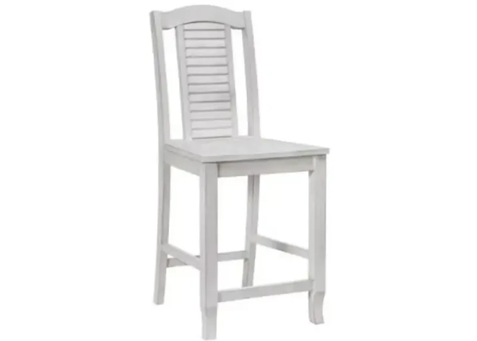 John Thomas Hampton Seaside Stool in Chalk White