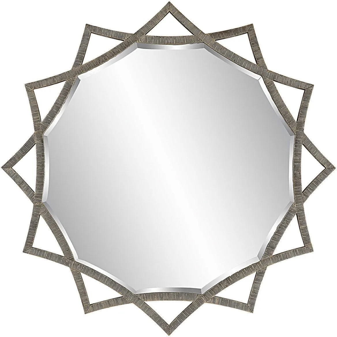 ABANU ANTIQUE GOLD STAR MIRROR