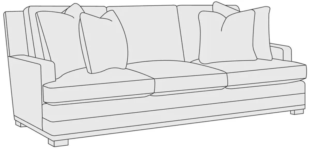 Bernhardt Cantor Fabric Sofa Without Nails