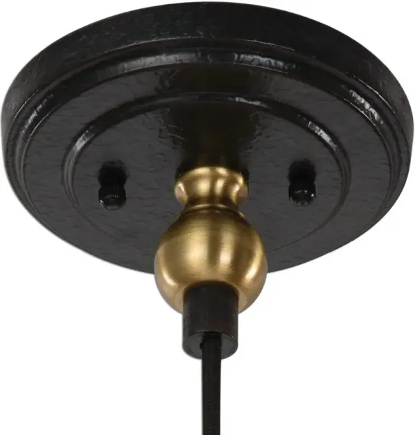 Uttermost Adastra Antique Brass 1-Light Pendant