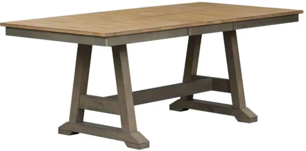 Liberty Furniture Trestle Table Lindsey Farm