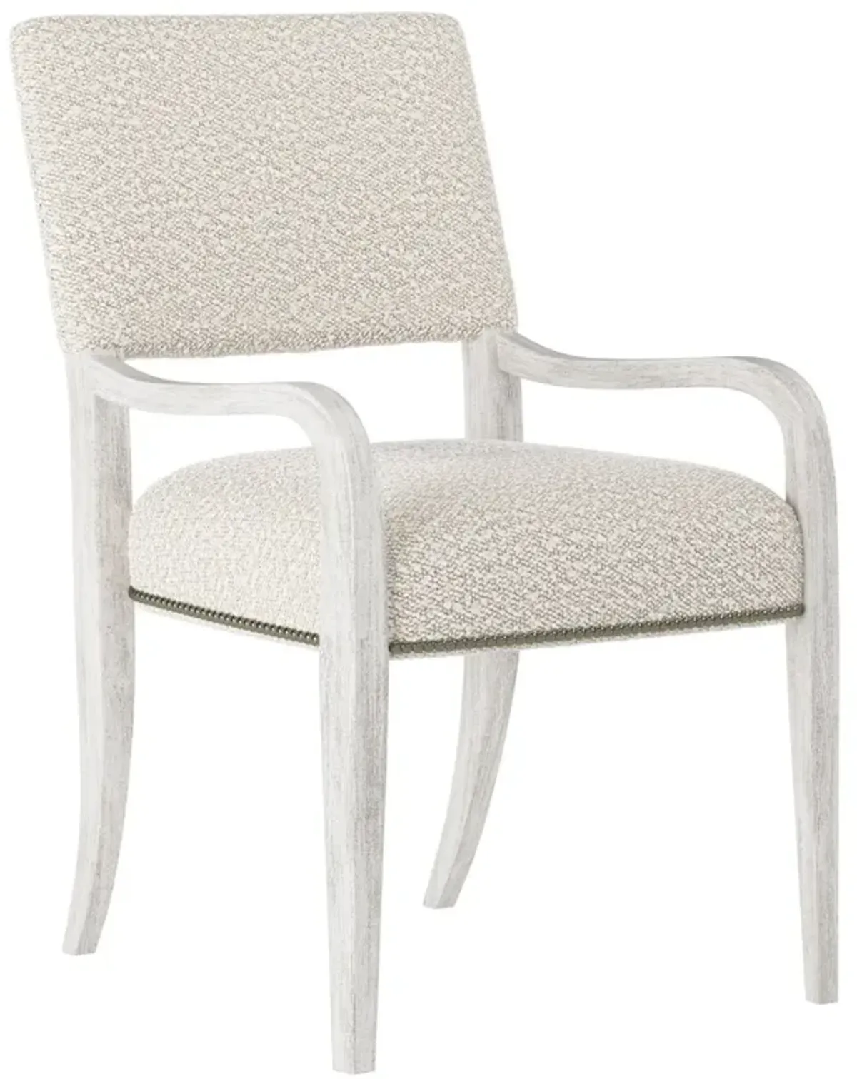 Bernhardt Moore Upholstered Fabric Arm Chair