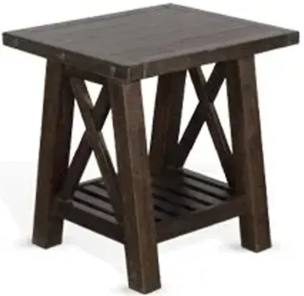 Sunny Designs Vivian Raisin End Table