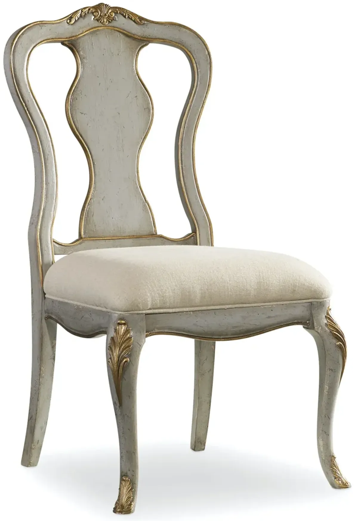 Hooker Furniture Gray & Gold Desk Chair