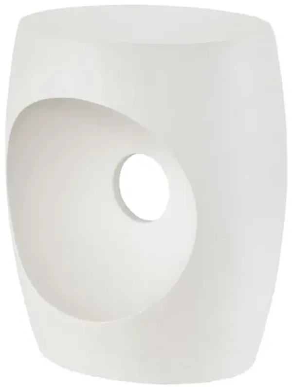 Universal Nomad Canyo White Accent Table