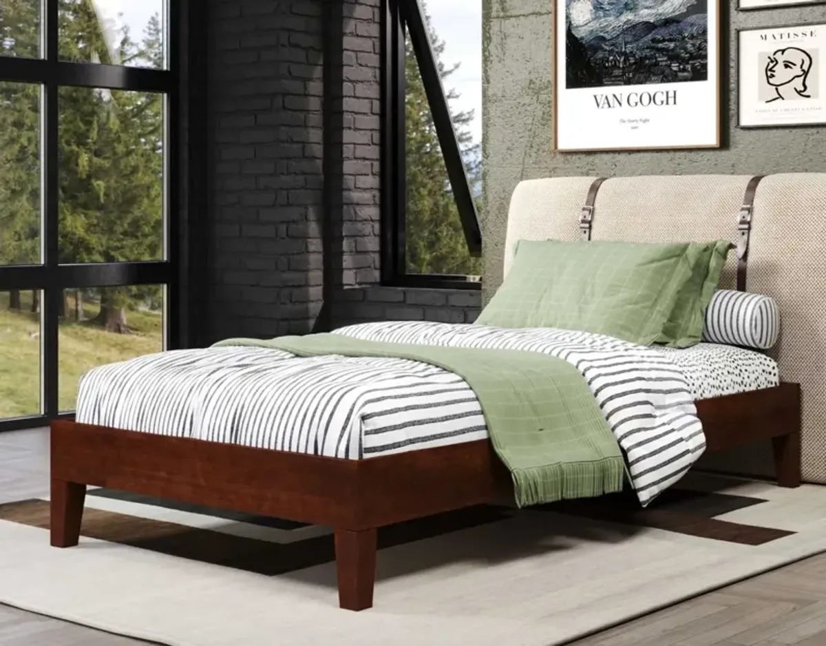 Steve Silver Nix Twin Platform Bed Natural