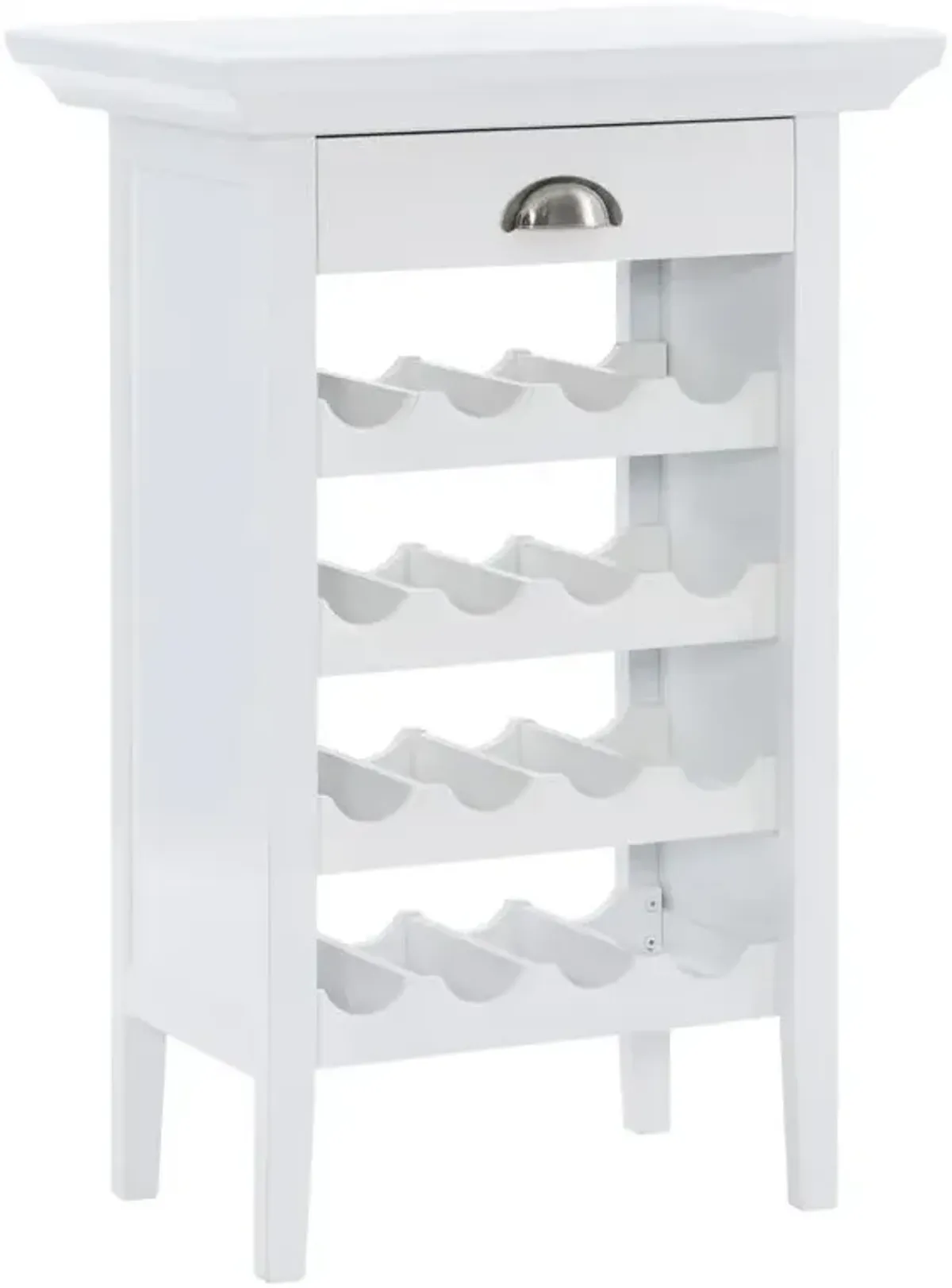 Powell Tavor Wine Cabinet White