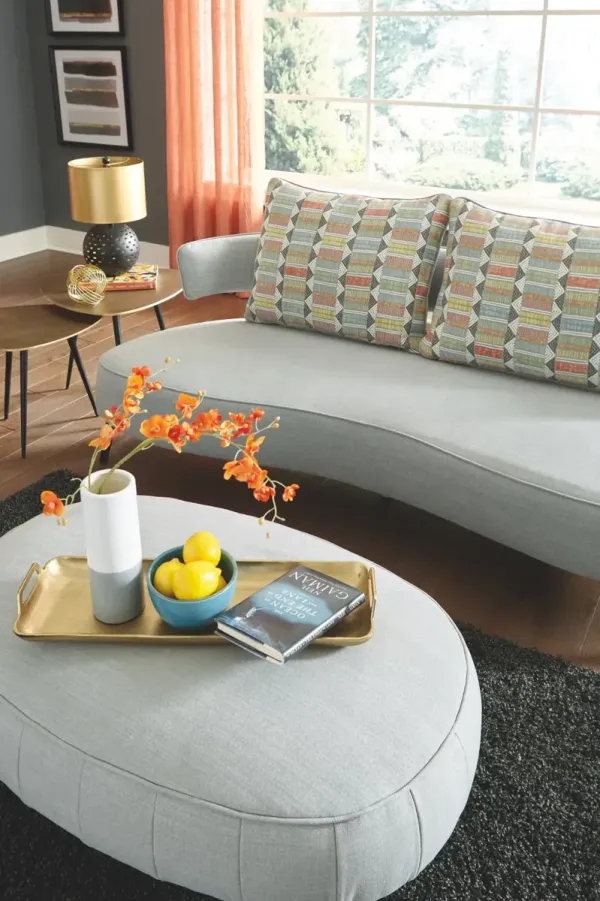 HOLLYANN RTA SOFA GRAY SIGNATURE DESIGN